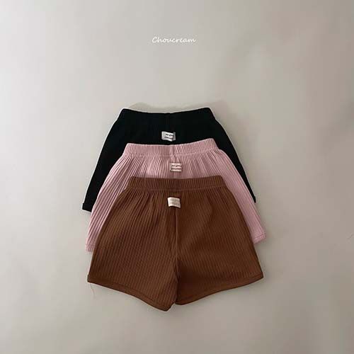 슈크림 골지랍바반바지(여름) 아기 유아 바지 여름아동복 아기옷