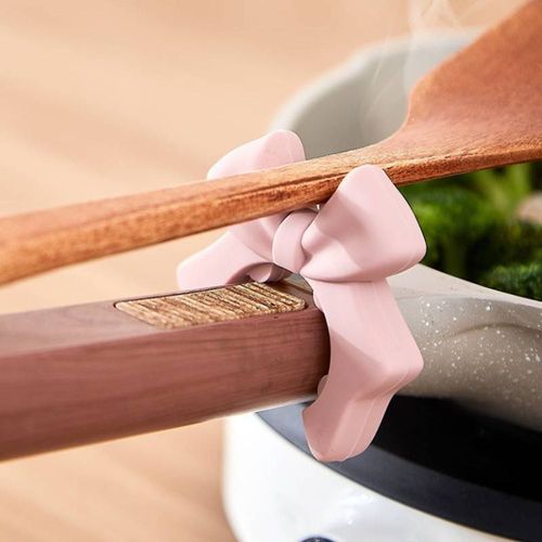 흘림방지 리본 거치대 후라이팬 뒤집개 주걱 홀더