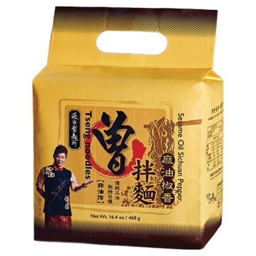 증반면 파미 고소한 참기름 마라맛 스촨페퍼 도삭면 117g, 4개
