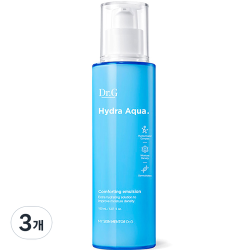 닥터지 하이드라 아쿠아 컴포팅 에멀전, 150ml, 3개