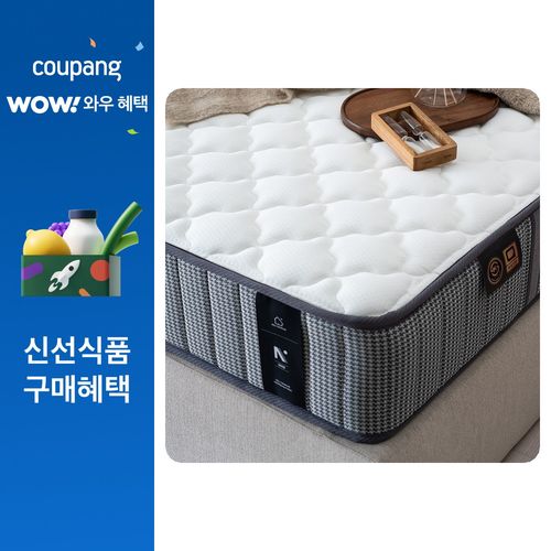 웰퍼니쳐 쇼킹 에어 매쉬 원단 필로우탑 국내 호텔 침대 매트리스 22T, 슈퍼싱글, 220mm, 중간 단단함