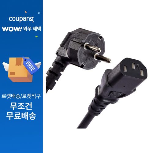 삼정 국산 AC 16A 전원케이블 파워코드, 1.8m, 1개