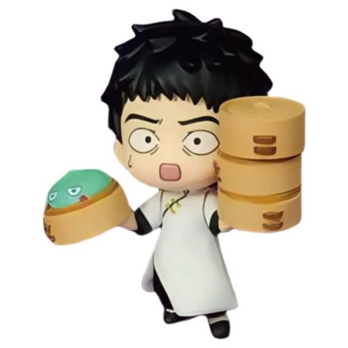일본 BUSHIROAD 진열 인형 여자 남자 친구 선물 중국버전 모브사이코100 리치 차이나버전 피규어 가챠 미니어쳐