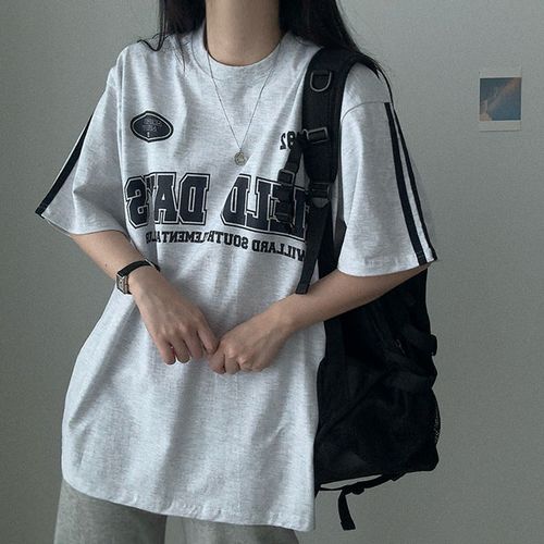 트랙포인트 데이필드 캐주얼 오버핏 반팔티