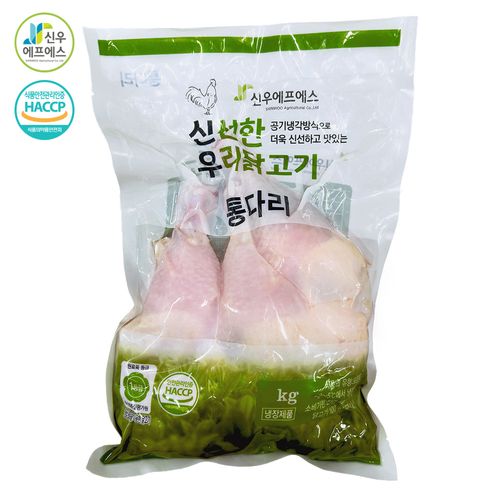 신우에프에스 국내산 냉장 통다리 통닭다리 장각, 5kg, 1개