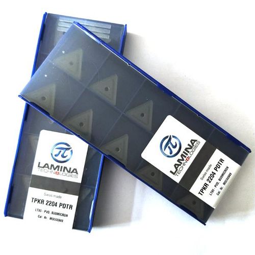 10개 TPKR 2204 LT30 오리지널 카바이드 인서트 밀 커팅 CNC 선반 기계 금속 툴