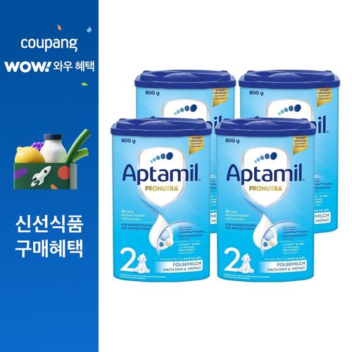 압타밀 프로누트라 분유 2단계, 4개, 800g