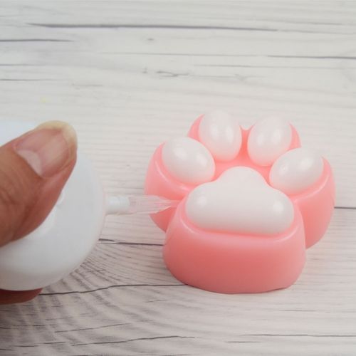 귀여운 고양이 발톱 스트레스볼 스트레스 해소 말랑이 스퀴즈볼 말랑이 장난감 공 무소음 말랑이 에어 젤리볼