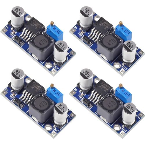 LM2596S DC-DC 강압모듈 4개입력 3.2~30V 출력 1.25~30V 가변전압 레귤레이터 스텝다운 전력변환기 전원공급모듈