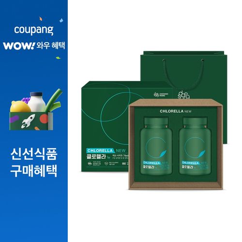대상웰라이프 정품 클로렐라 뉴, 700정, 4개