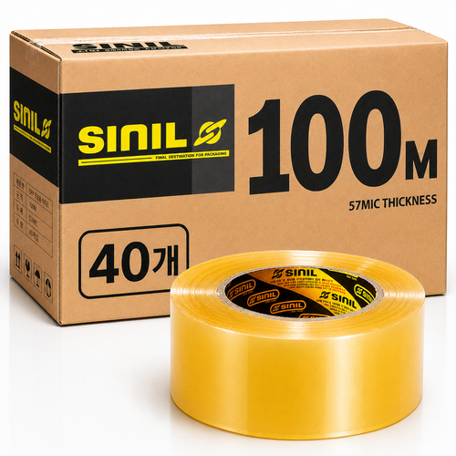 신일테이프 박스테이프 48mm x100m