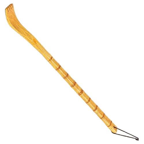 마켓피아 안마 지압 막대형 효자손 사각형 49cm, 옐로우, 1개