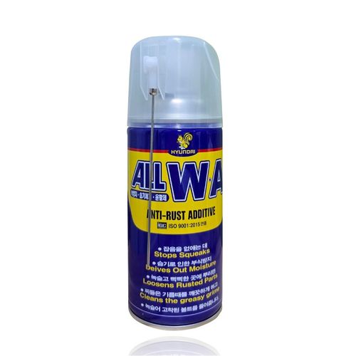 ALL WA 현대 윤활 방청제 녹제거 부식방지 코팅 360ml ALL606