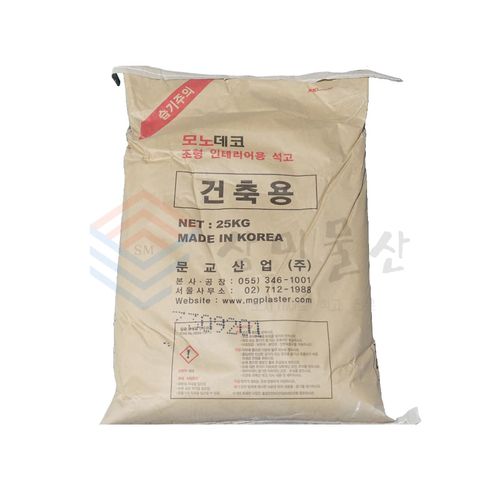 건축용석고 문교 석고 25kg 무료배송, 1포