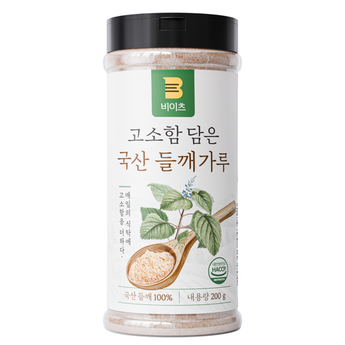 100% 국산 탈피 비이츠 고소함 담은 들깨가루