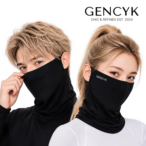 젠시크 쿨 스포츠 골프 마스크 2개입
