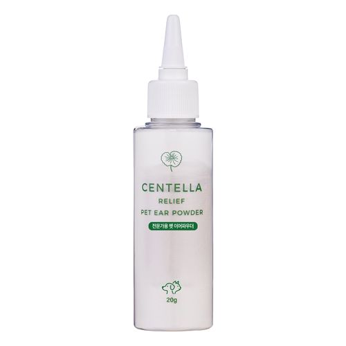 강아지 마데카 이어파우더 20g 대용량 진정 기능성 귀털제거 애견미용 전문가용, 1개, 20g