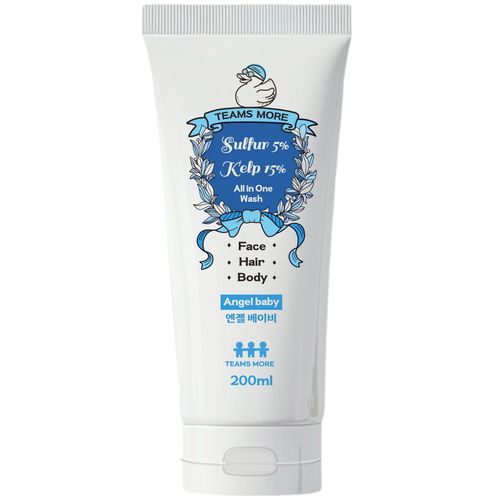 팀스모어 올인원 워시 엔젤베이비, 200ml, 2개