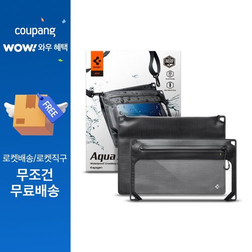 슈피겐 방수백 크로스백 AMP09746, 블랙, 1개