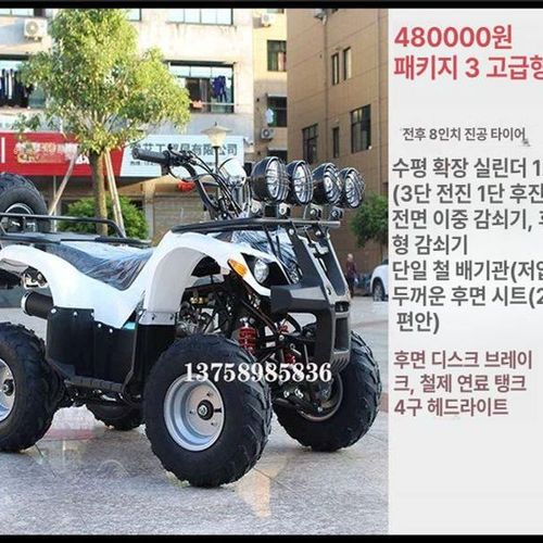 4륜 오프로드 오토바이 250CC 사발이 산악용 농업용