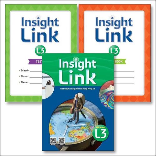Insight Link 3 세트 (전3권) 교재+Tests+Wordbook, 엔이능률, 초보자