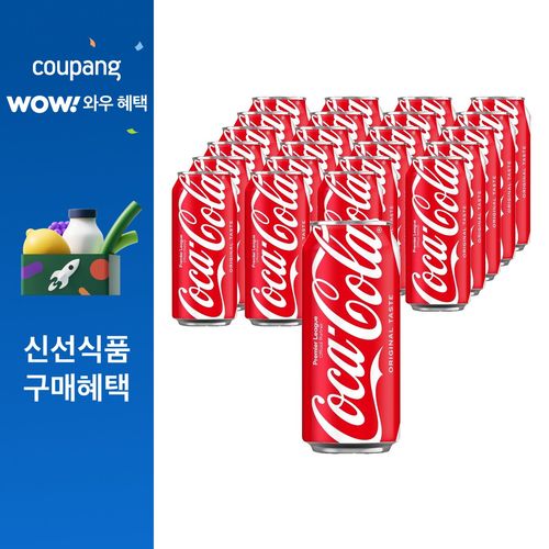 코카콜라 오리지널 프리미어리그 스페셜 패키지, 24개, 490ml