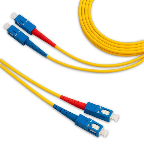 디옵텍 SC-SC-2C-SM-1M 싱글모드 광점퍼코드, 옐로우, 1개, 1m