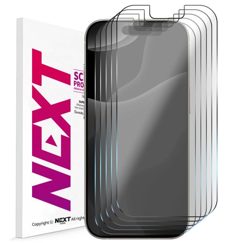 NEXTMOBILE 아이폰 15 프로 프로맥스 플러스 깨지지 않는 액정보호필름 두꺼운 PET 고투명 글라스틱 국산 보호필름