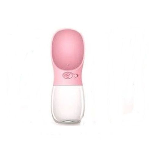 반려동물 휴대용 물병550ml(핑크)