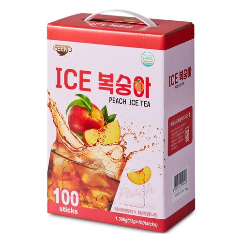 지노 아이스티 복숭아, 13g, 100개입, 1개