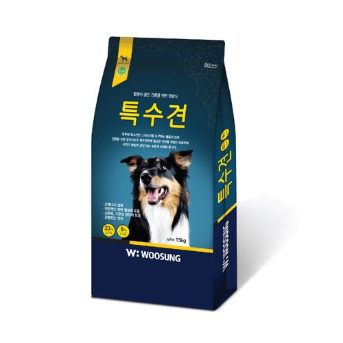 우성 독무대 특수견 애견사료, 1개, 15kg, 닭