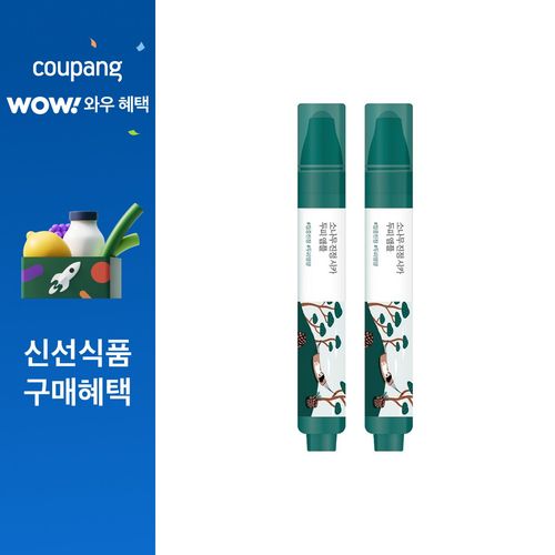 라운드랩 소나무 진정 시카 두피 앰플, 15ml, 2개
