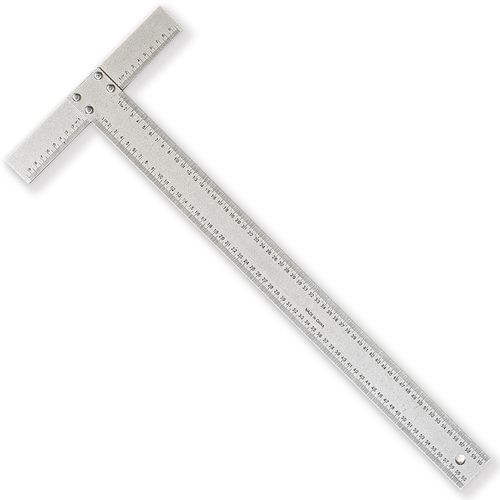 툴리버 T자 티자 알루미늄 타일 제도용 건축 설계 600mm 60cm 자 대 50mm, 1개