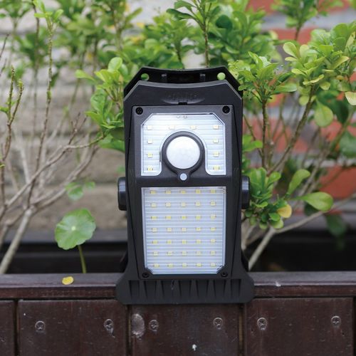 HK.sell 태양광 센서 집게등, 90LED 백색등