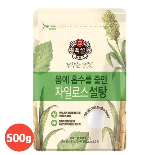 하얀자일로스설탕 500G/백설, 500g, 1개