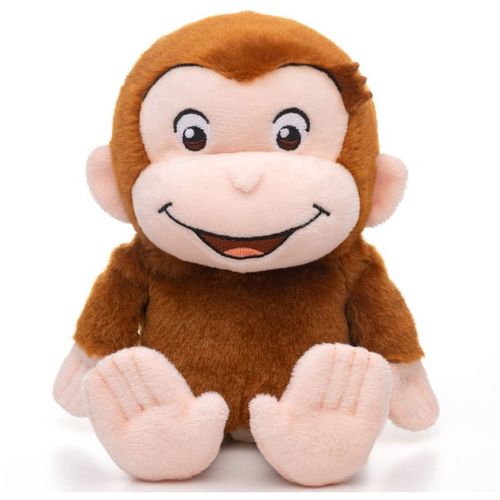 호기심 조지 우키 우키 이야기 조지 봉제 인형 높이 약 16cm