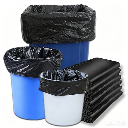 ProTap 검정 쓰레기봉투 배접 비닐봉투 분리수거 대용량 가정 사무실용, 50개, 50L