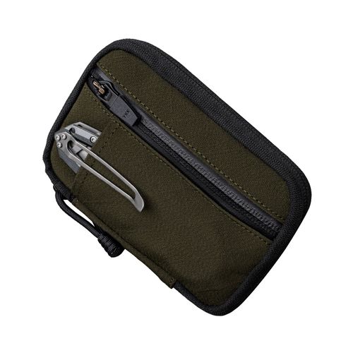 ALPAKA HUB Pouch Pro Axogrid 300D-알파카 허브 파우치 프로-데일리 휴대용 파우치,EDC 멀티 가방,다공능 핸드백,생활방수 다공능 지갑,웰렛, 1개, 그린 3*12.5*8.5cm