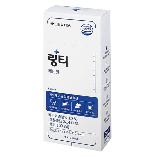 링티 레몬맛, 11.6g, 10개