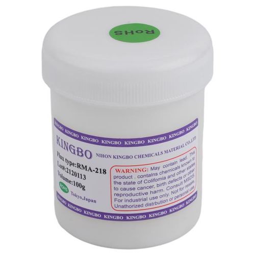 High Viscosity Flux for BGA Reflow Reball Tacky Soldering Kingbo RMA218 100g Trusted for Mobile Phon