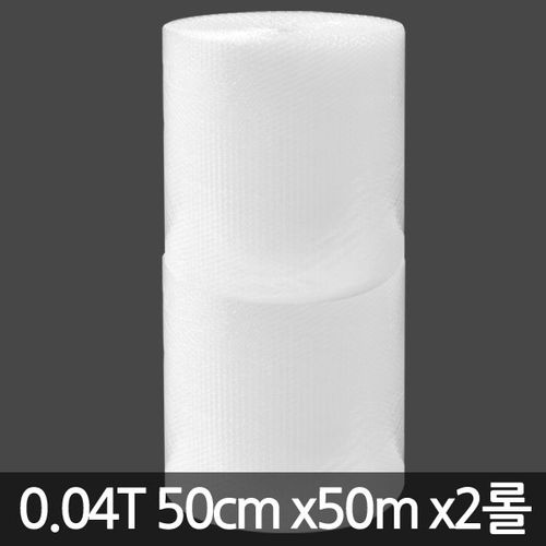 포장용 에어캡 4T 규격 50cm X 50M 2ROLL