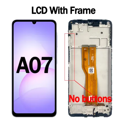 삼성 갤럭시 A07 4G LCD 디스플레이 터치 스크린 디지타이저, 교체 부품용