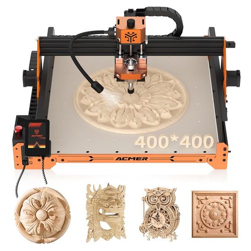 ACMER CNC 120W 완제품 레이저조각기 마킹기 커팅기 터치스크린 포함