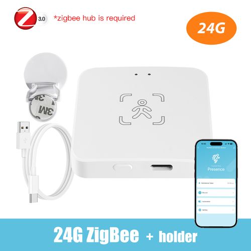 Tuya WiFi /Zigbee 인간 존재 감지기 스마트 인체 PIR 센서 MmWave 레이더 마이크로파 모션 센서 강도 감