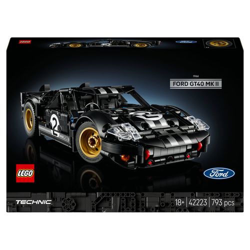 레고 테크닉 1966 포드 GT40 MKII 레이스카 42223