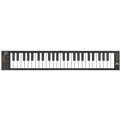 MIDIPLUS Vboard 49 미디플러스 49건반 마스터키보드 블루투스 미니 접이식 미디키보드, 혼합, Vboard 49