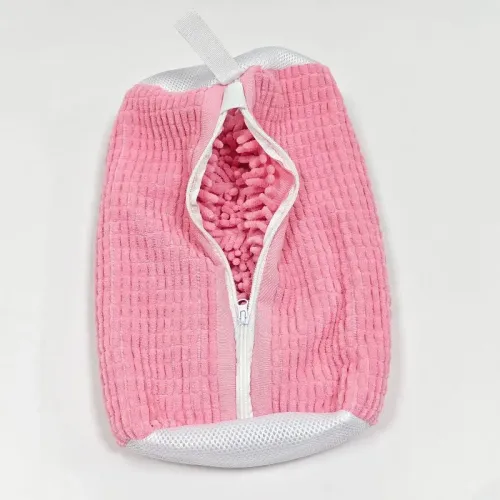 세탁기 사용 가능 신발 및 건조 가방 부드러운 섬유 내구성 있는 셔닐 원단으로 제작된 보호용 조절 스트랩