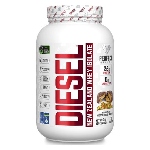 퍼펙트스포츠 Diesel 뉴 질랜드 웨이 아이솔레이트 초콜릿 피넛 버터, 1개, 908g
