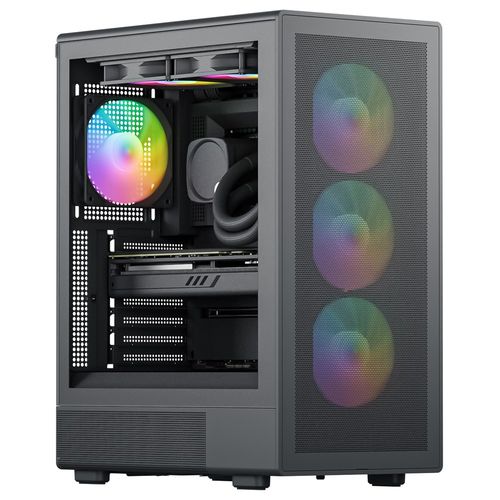 아이구주 HATCH S200 (블랙) 미들 ATX 컴퓨터 케이스