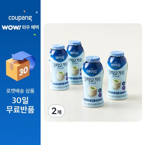 매일바이오 고단백 그릭요거트 드링크 플레인, 2개, 4개입, 150ml